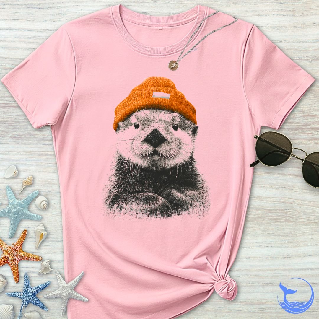 Winter Otter Women's Relaxed T-Shirt