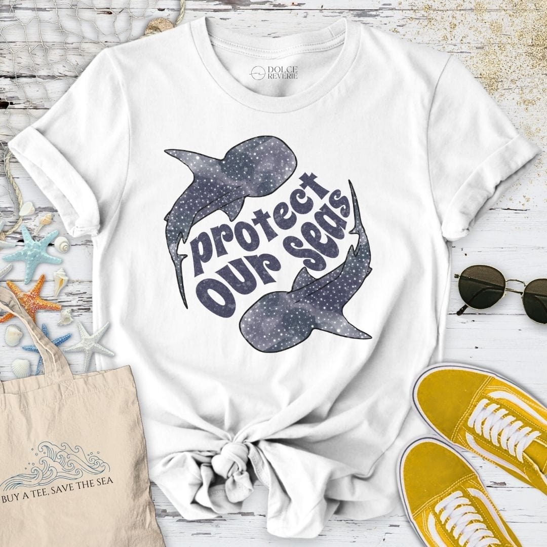 Protect Our Seas T-Shirt White / S