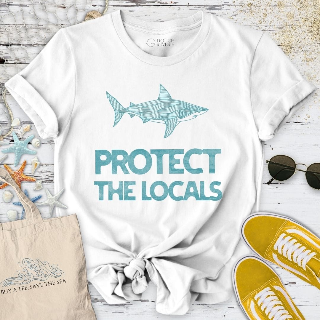 Protect The Locals T-Shirt White / S