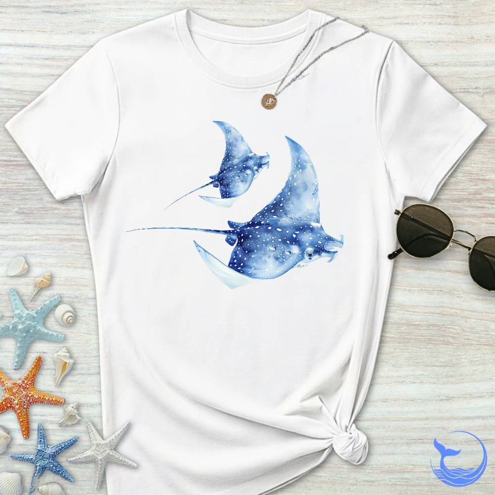 Watercolor Mantas Women's T-Shirt