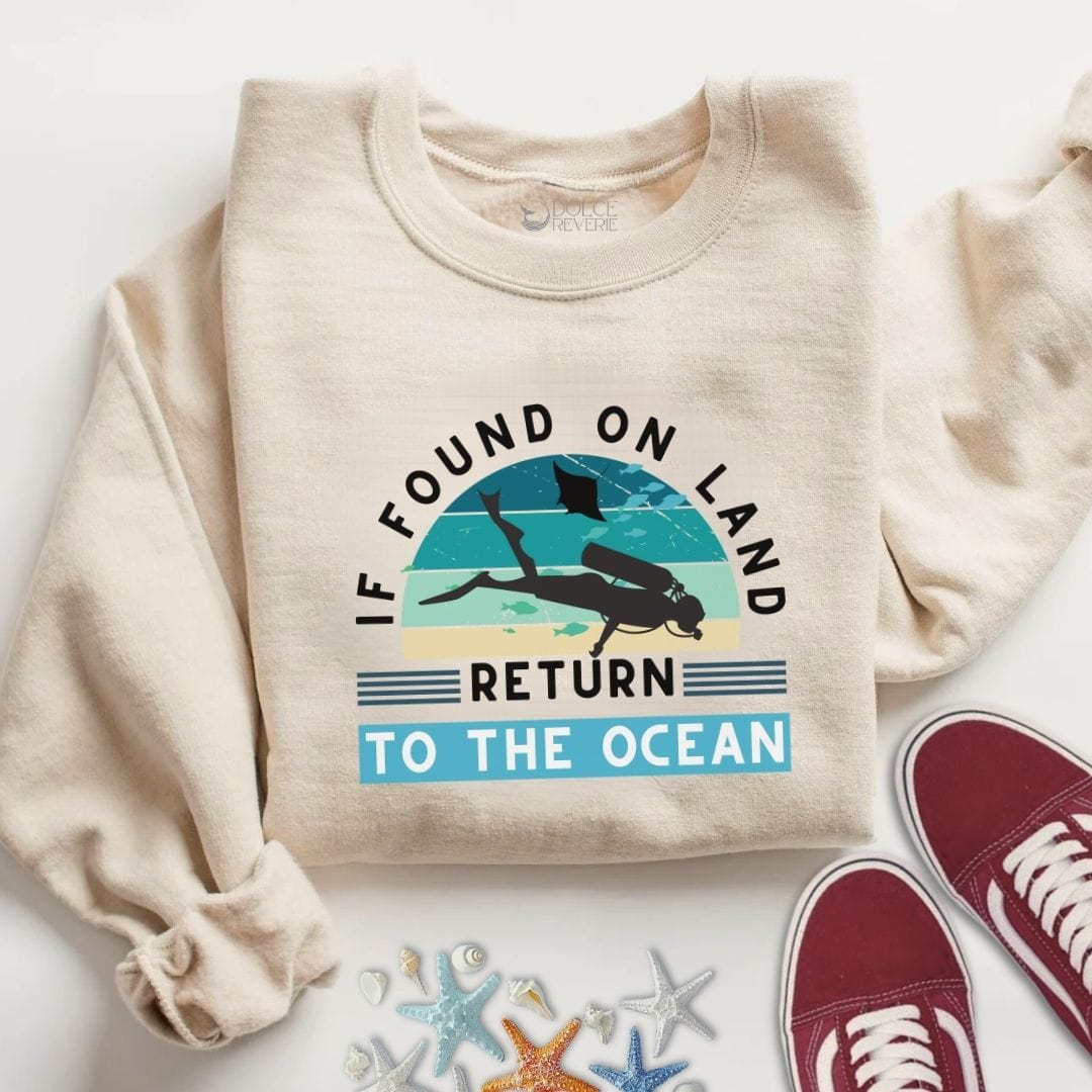 Return To The Ocean Sweatshirt S / Sand