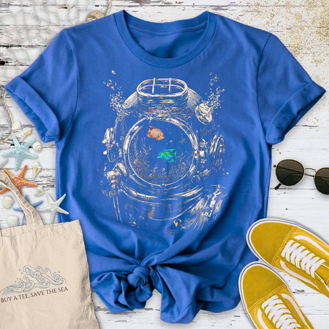 Vintage Diving Helmet T-Shirt