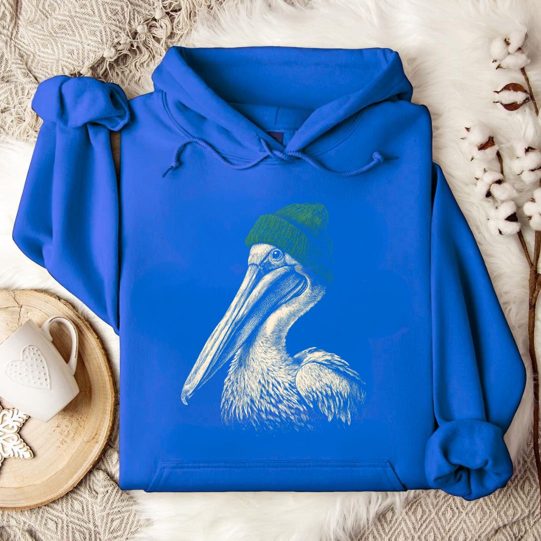 Winter Pelican Hoodie