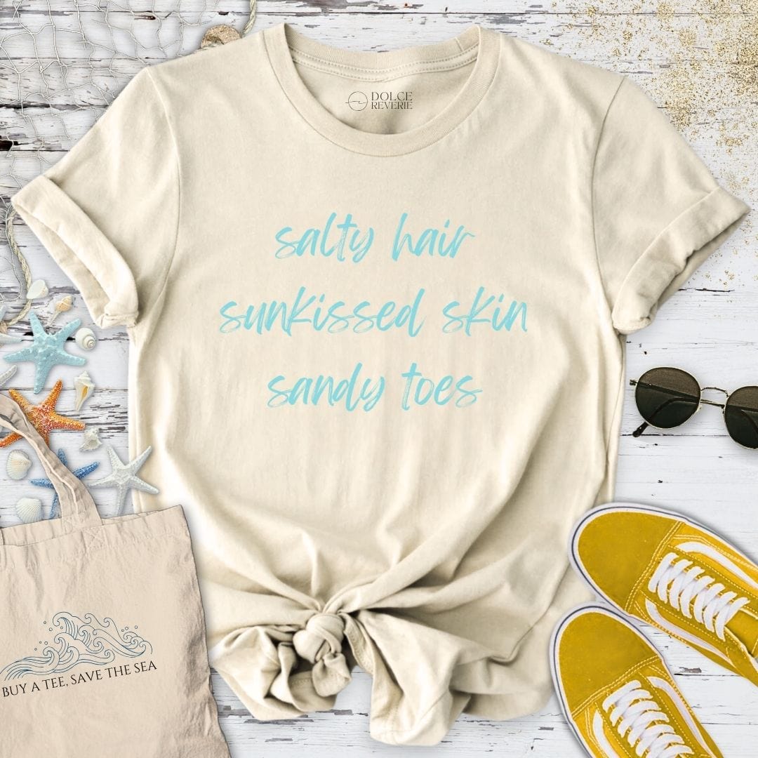 Salty Hair T-Shirt Natural / S