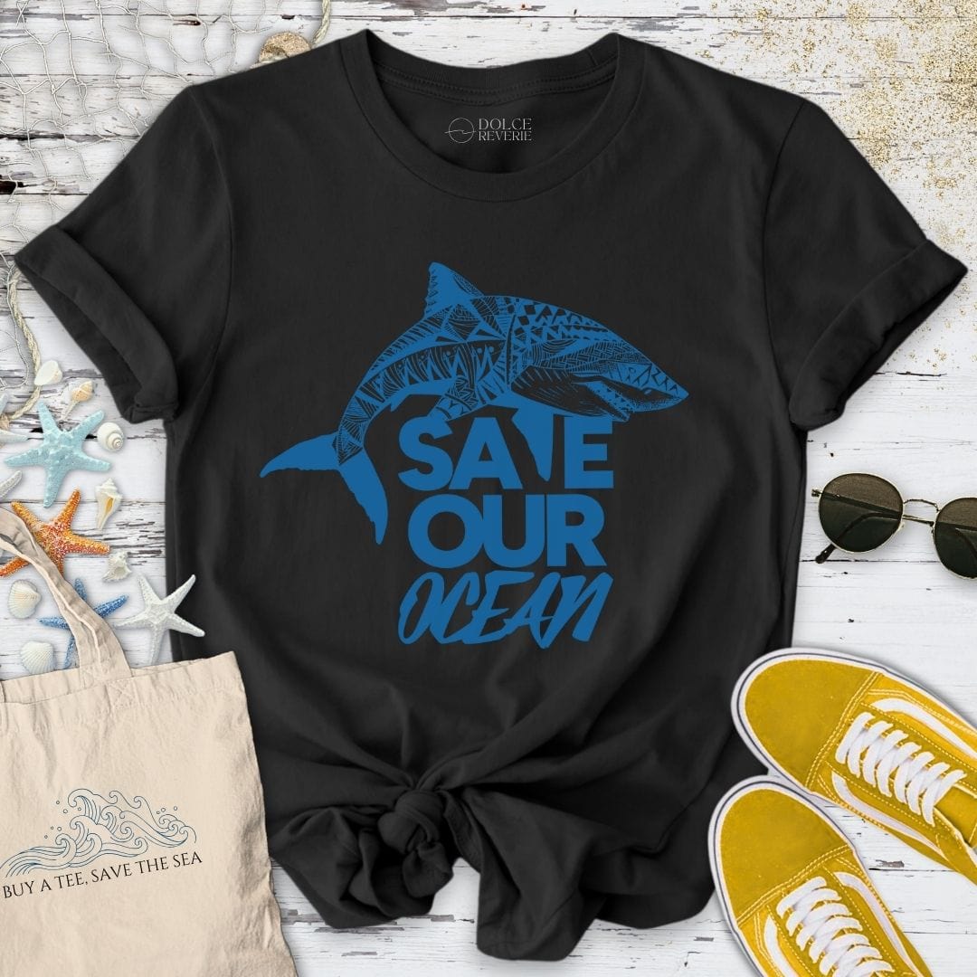 Save Our Ocean T-Shirt Black / S