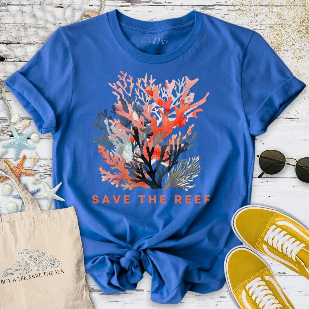 Save The Reef T-Shirt Royal / S