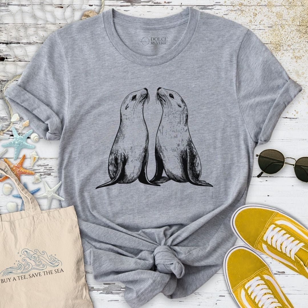 Sea Lions T-Shirt Sport Grey / S