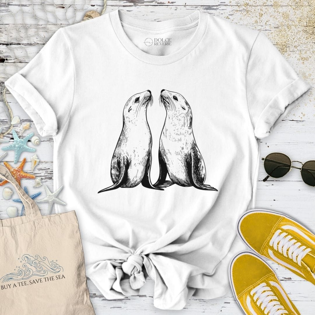Sea Lions T-Shirt White / S