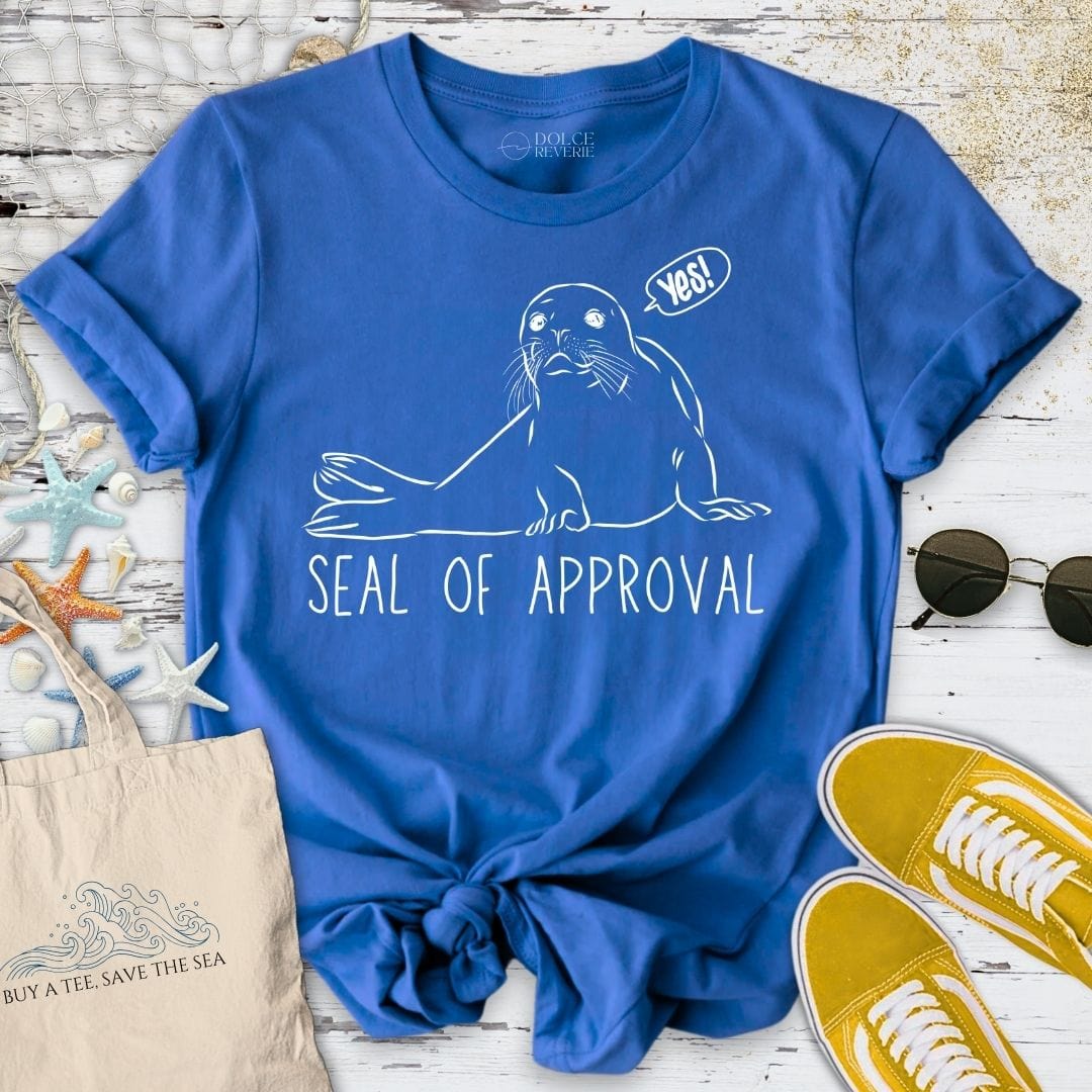 Seal Of Approval T-Shirt Royal / S