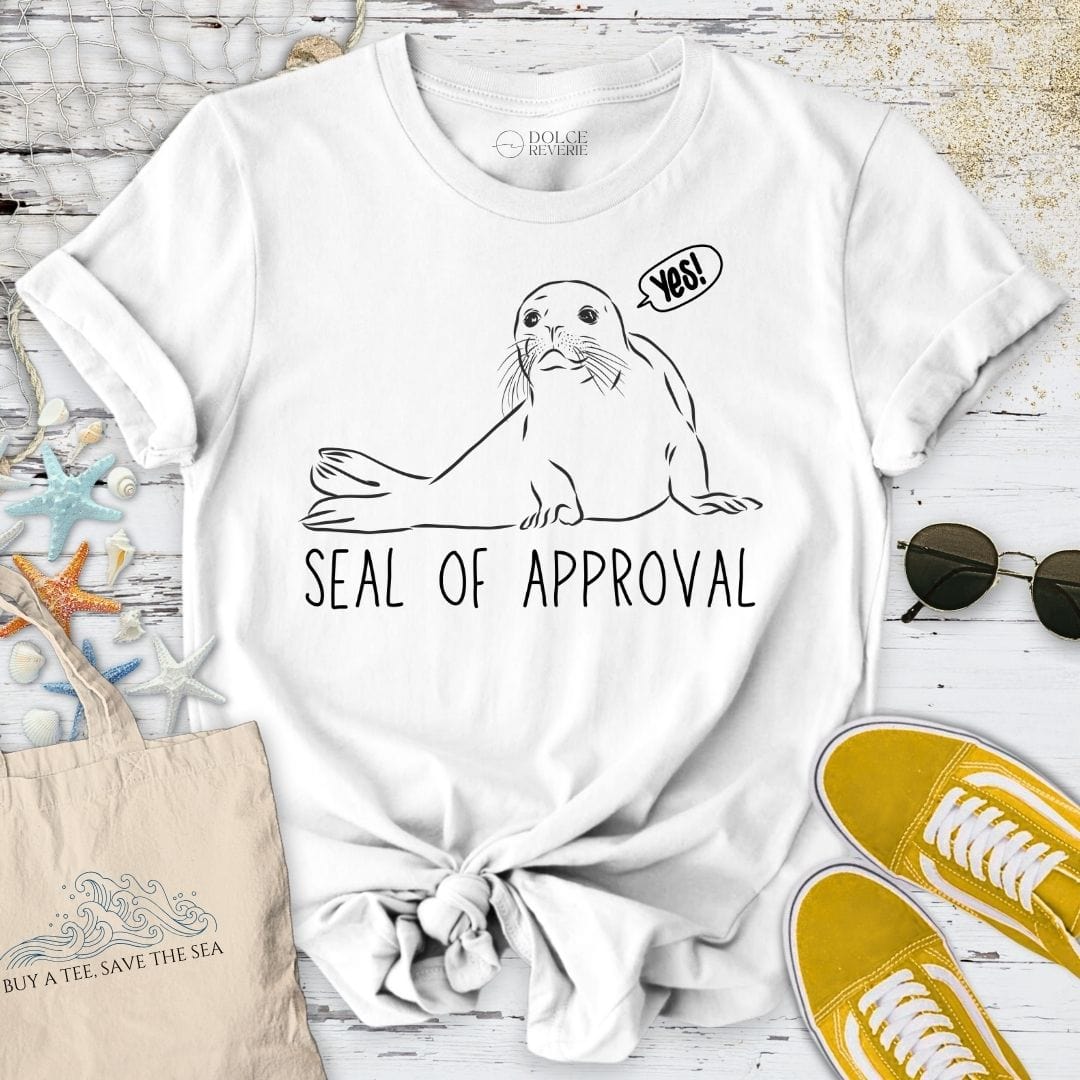 Seal Of Approval T-Shirt White / S