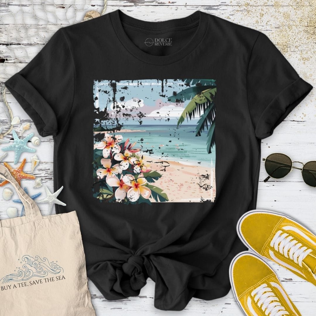Seascape T-Shirt Black / S