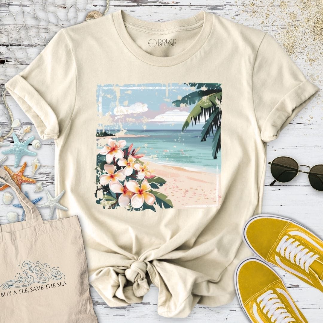 Seascape T-Shirt Natural / S