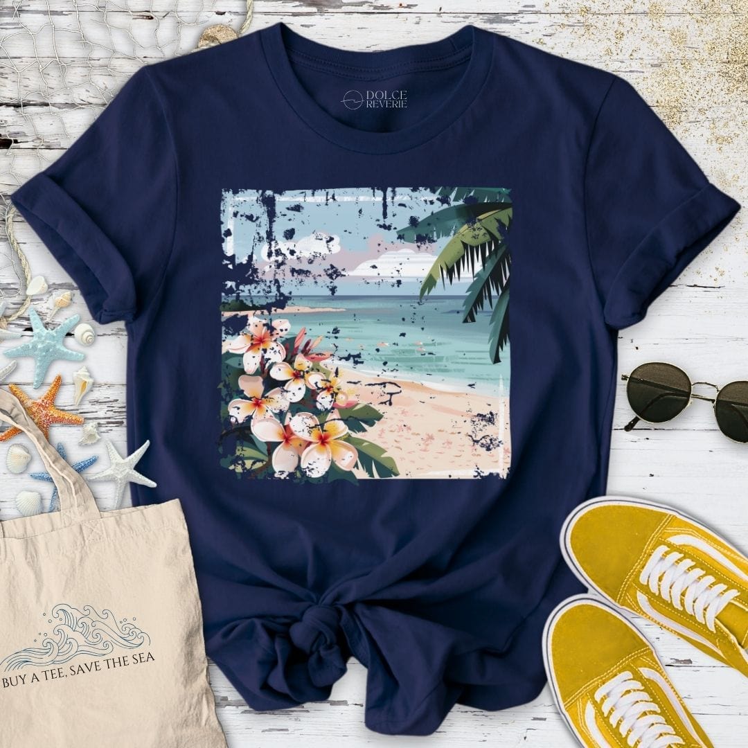 Seascape T-Shirt Navy / S