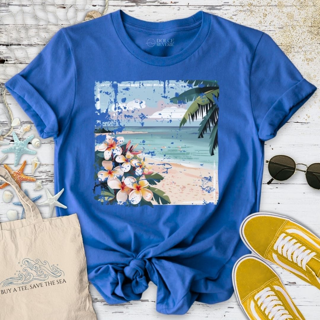Seascape T-Shirt Royal / S