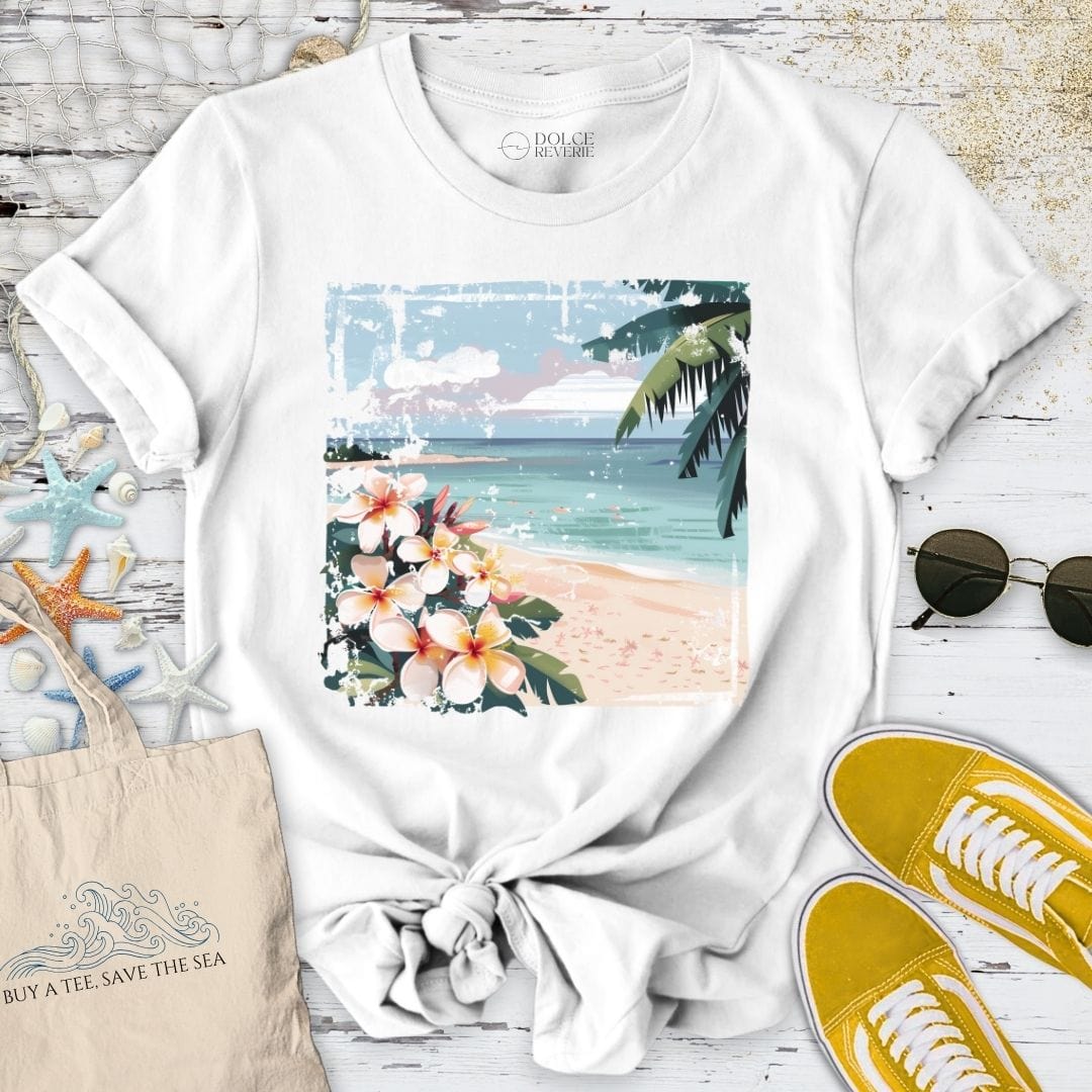 Seascape T-Shirt White / S