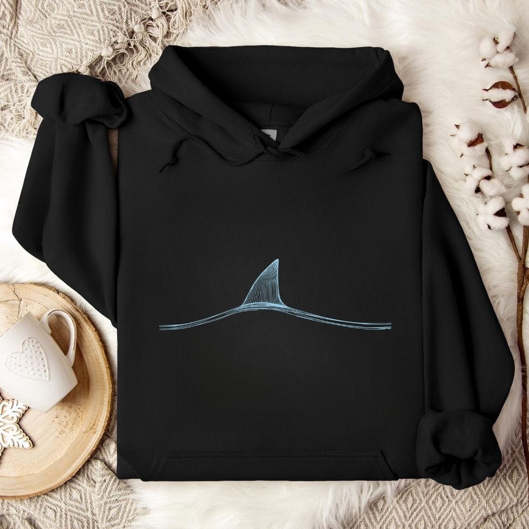 Shark Fin Hoodie Black / S