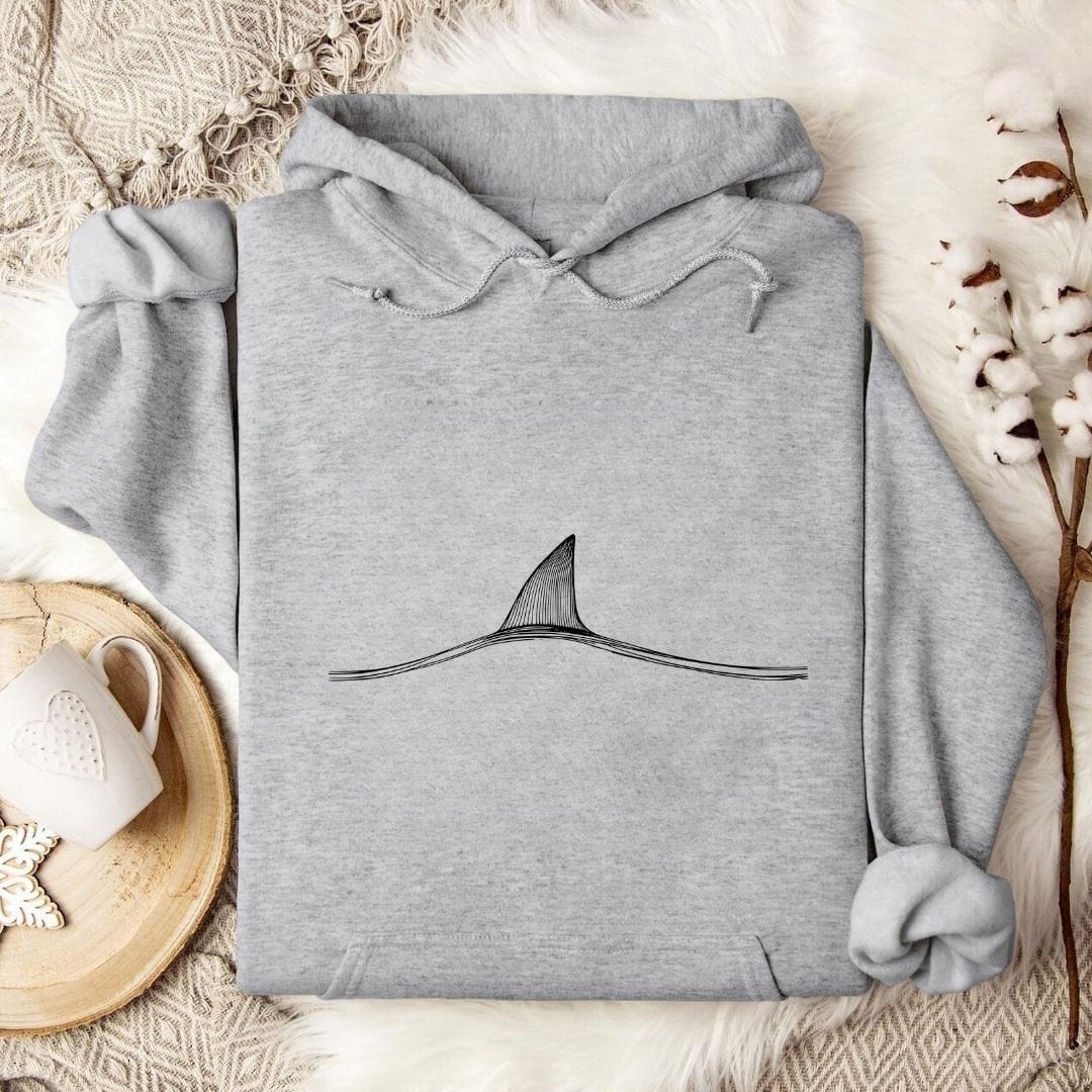 Shark Fin Hoodie Sport Grey / S