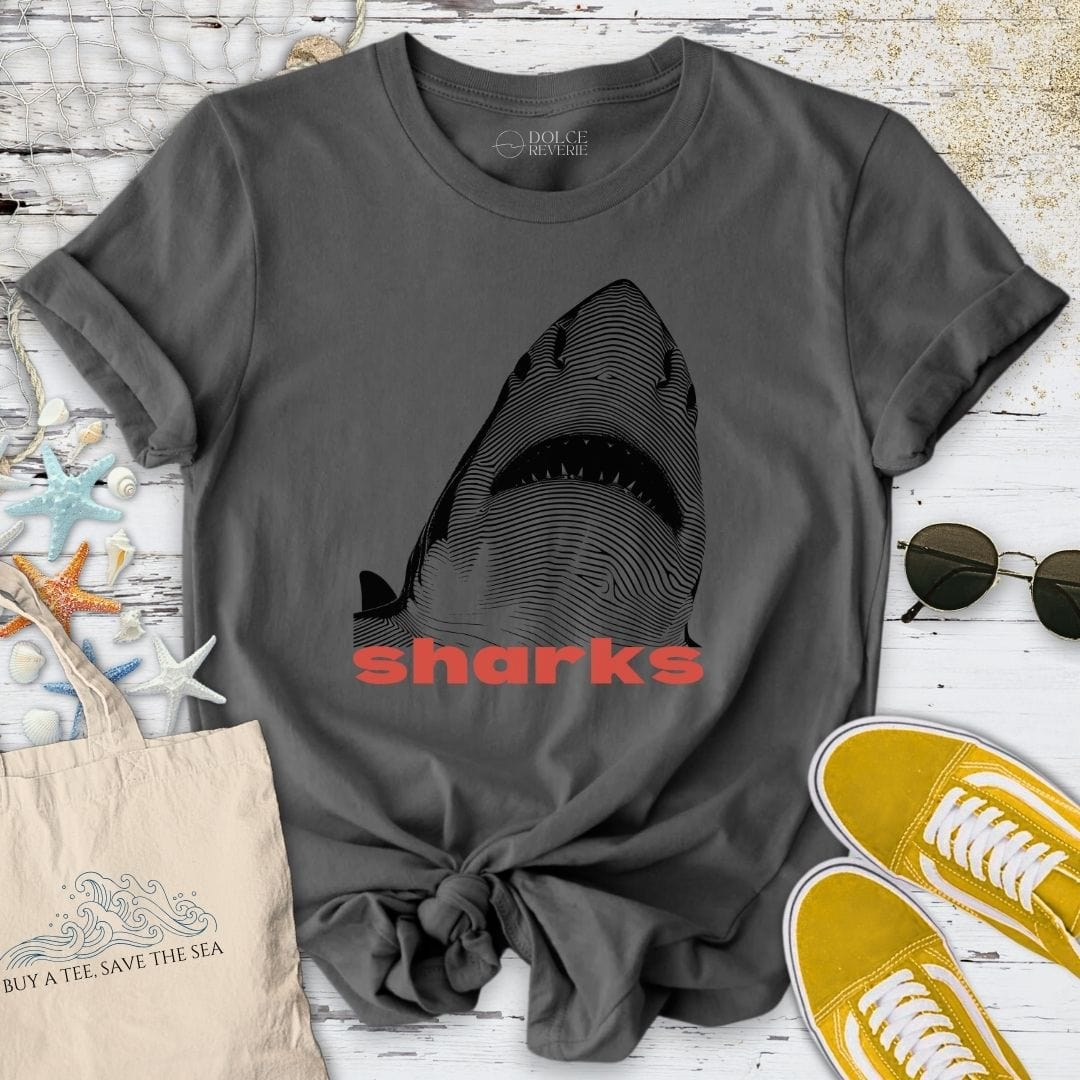 Sharks T-Shirt Charcoal / S