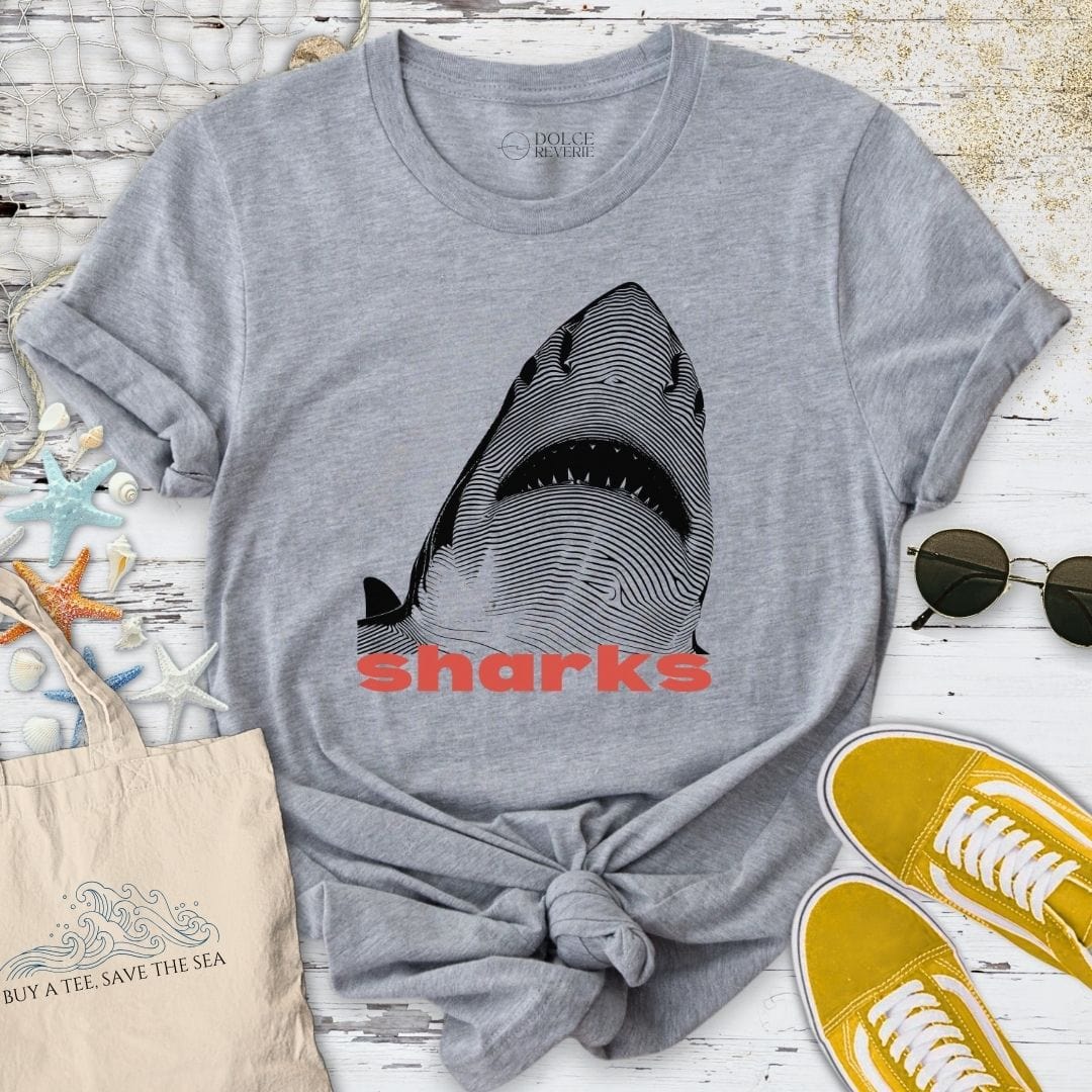 Sharks T-Shirt Sport Grey / S