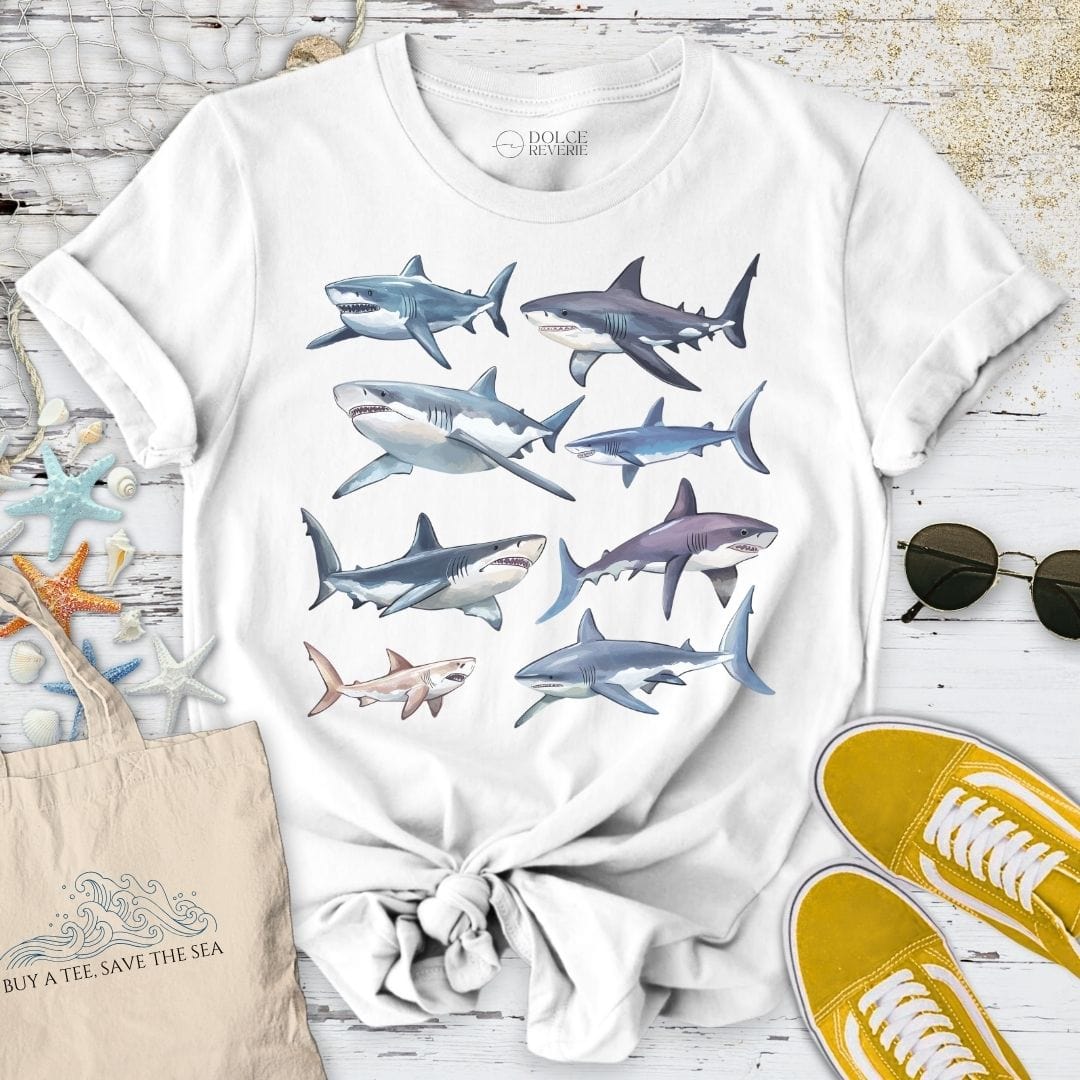 Sharks T-Shirt White / S