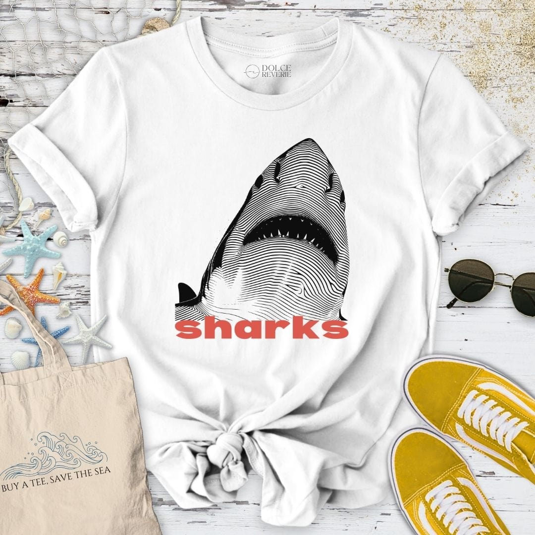 Sharks T-Shirt White / S