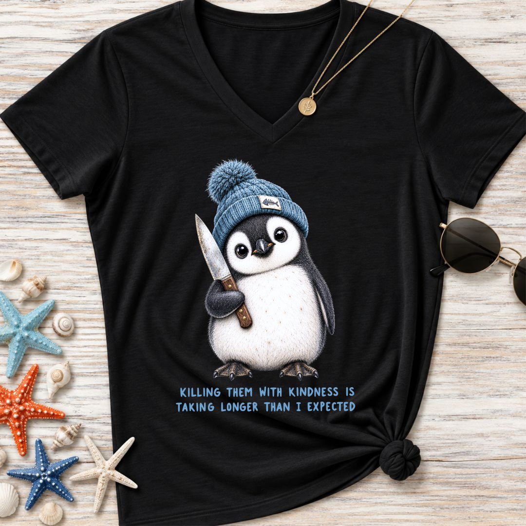 Kindness Is Taking Too Long Women's V-Neck T-Shirt