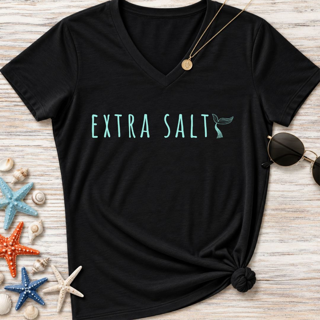 Extra Salty Women's V-Neck T-Shirt
