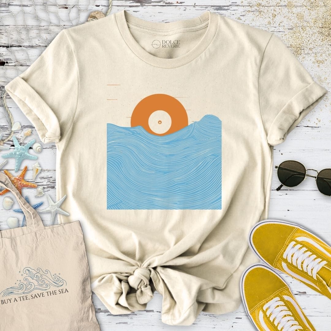 Sound Of The Ocean T-Shirt Natural / S