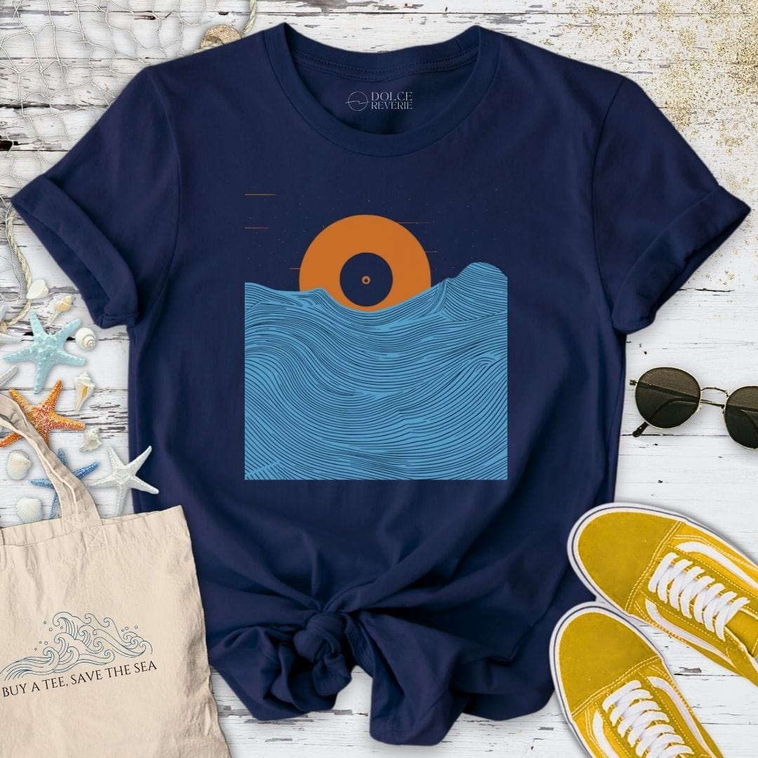 Sound Of The Ocean T-Shirt Navy / S