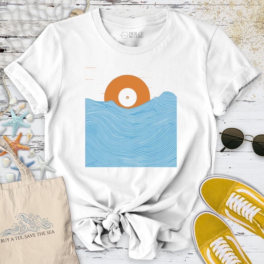 Sound Of The Ocean T-Shirt White / S