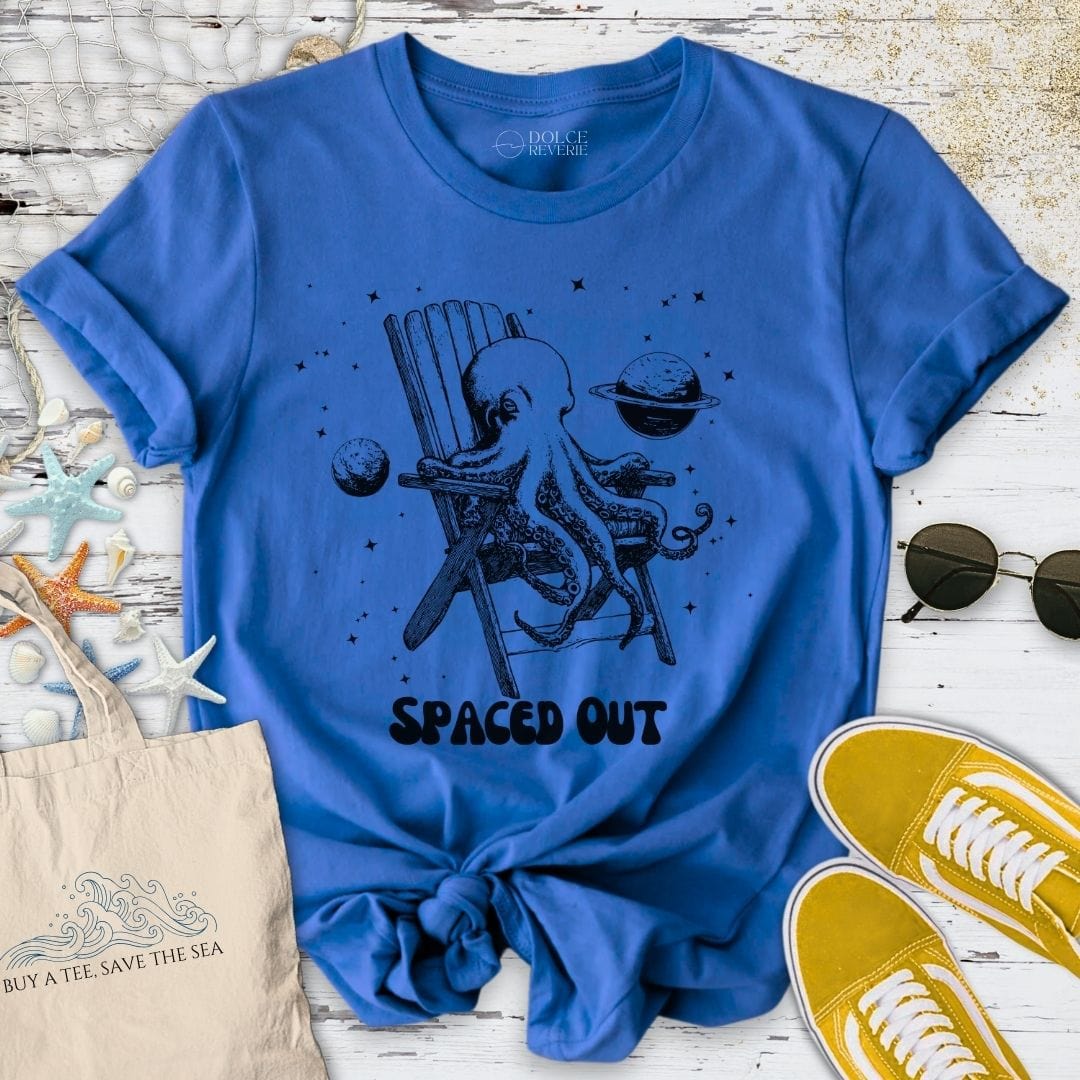 Spaced Out T-Shirt Royal / S