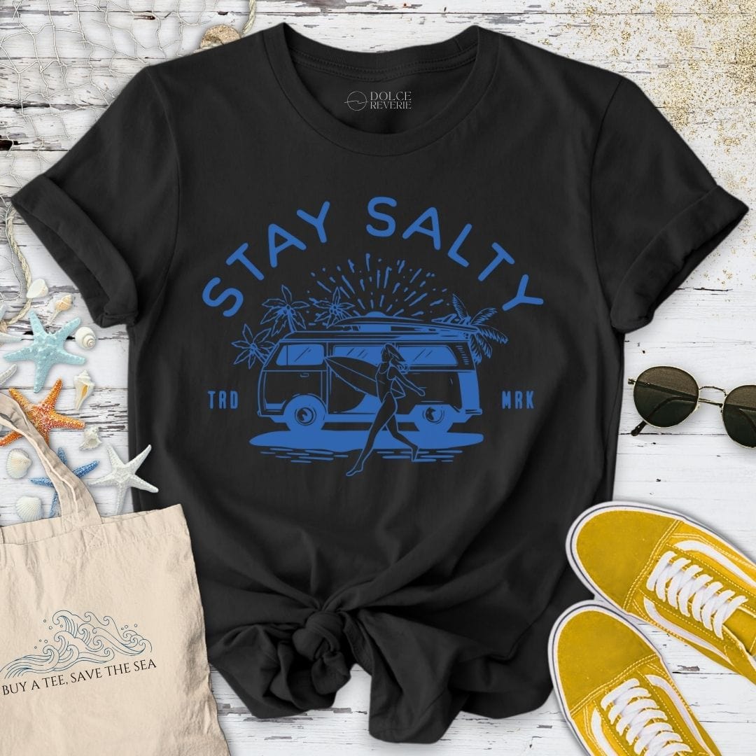 Stay Salty T-Shirt Black / S