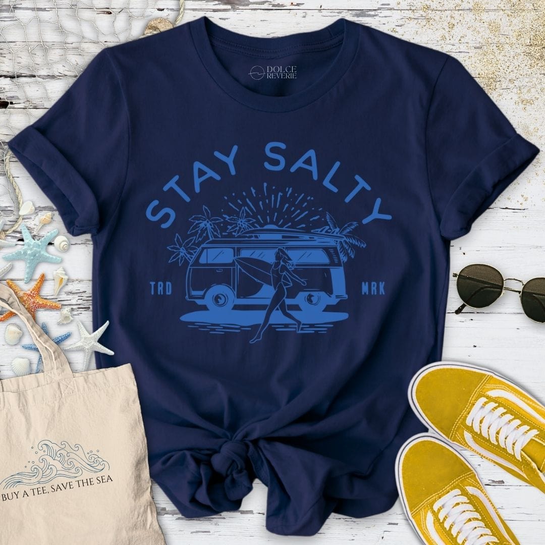 Stay Salty T-Shirt Navy / S