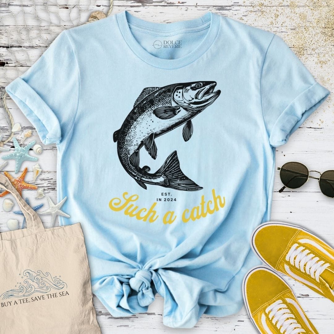 Such a Catch T-Shirt Light Blue / S