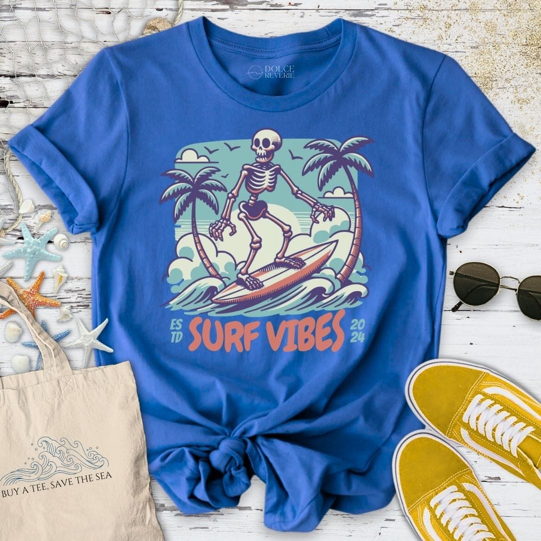 Surf Vibes T-Shirt Royal / S