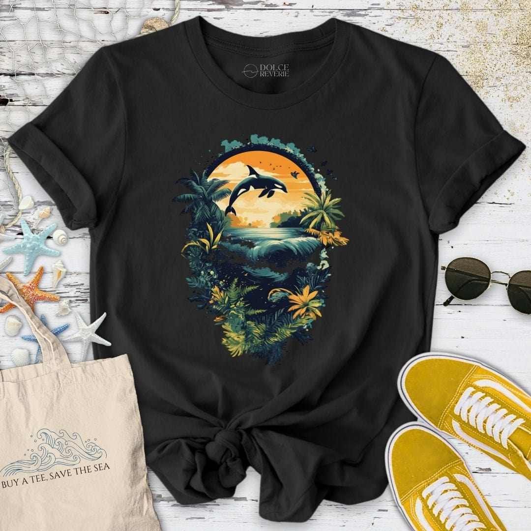 Sustainable World Orca T-Shirt Black / S