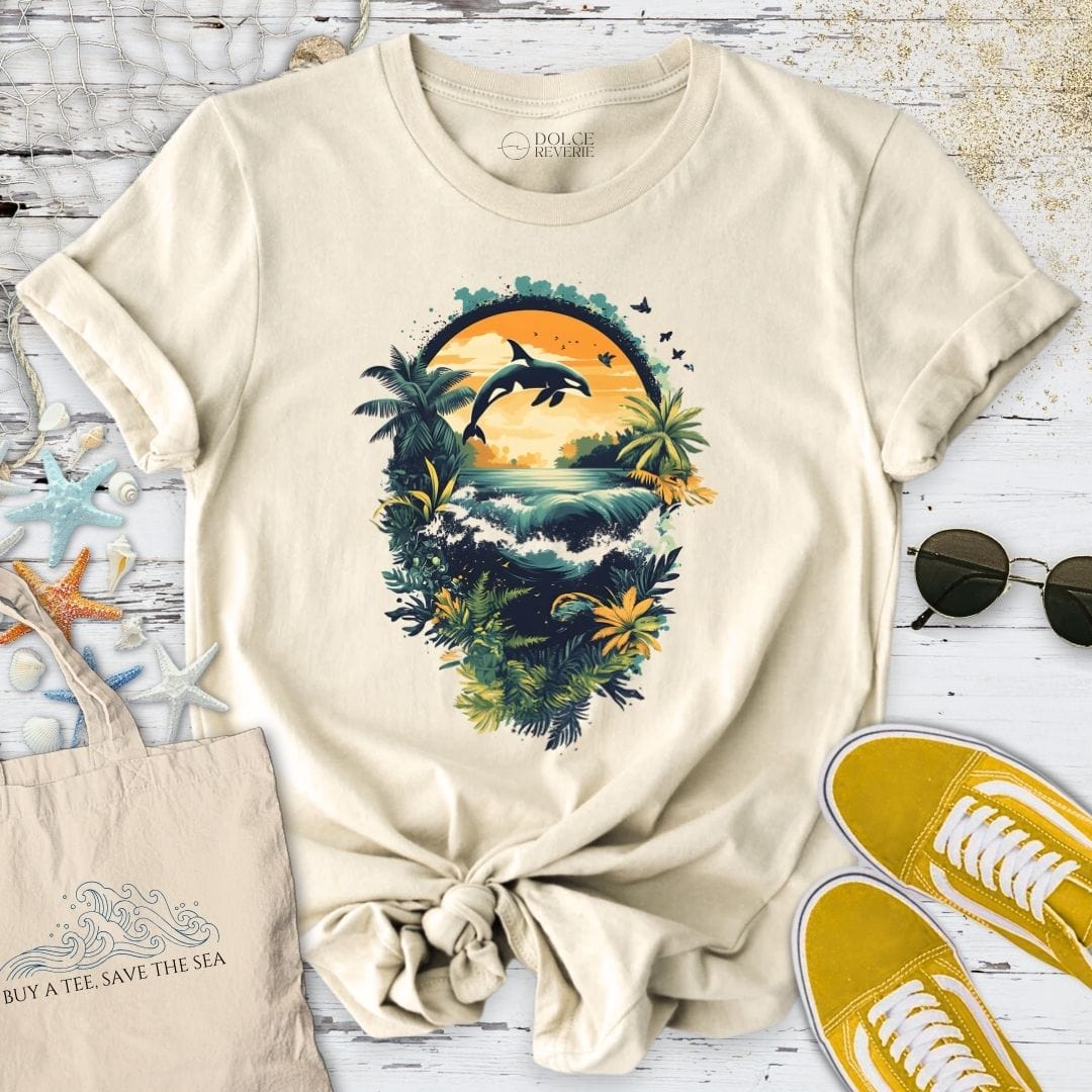 Sustainable World Orca T-Shirt Natural / S