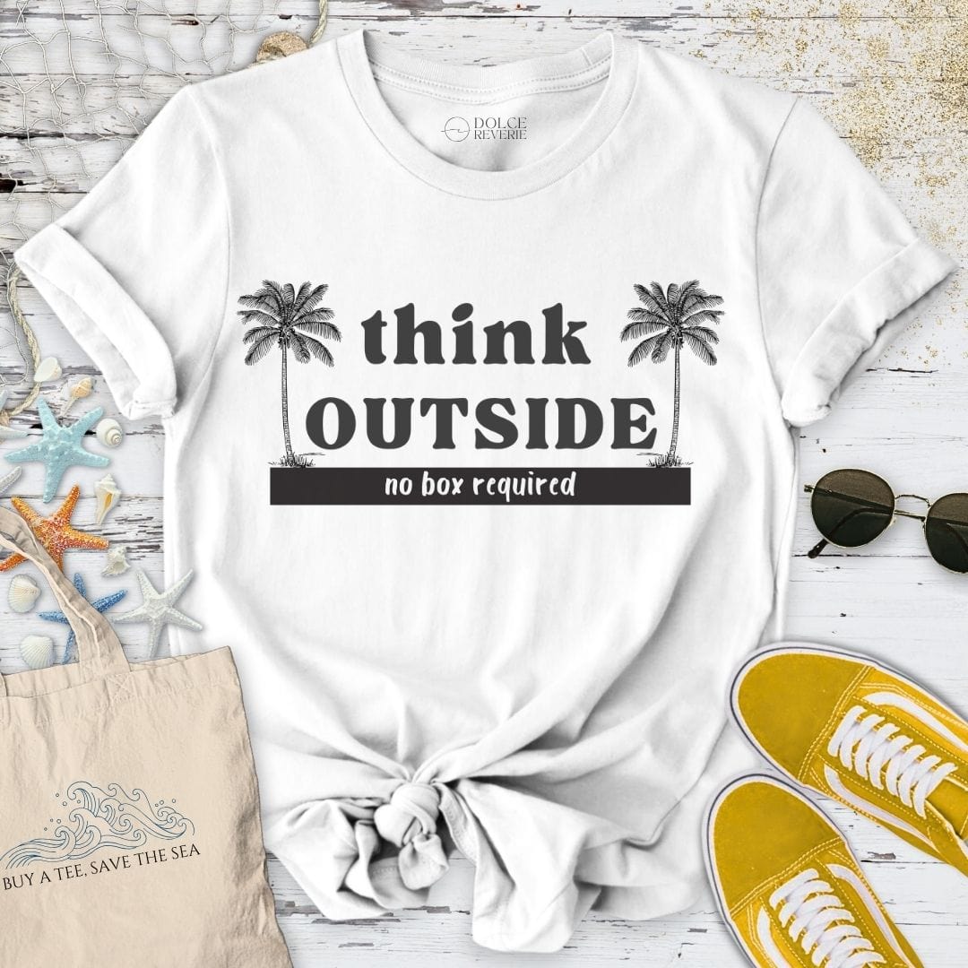 Think Outside T-Shirt White / S