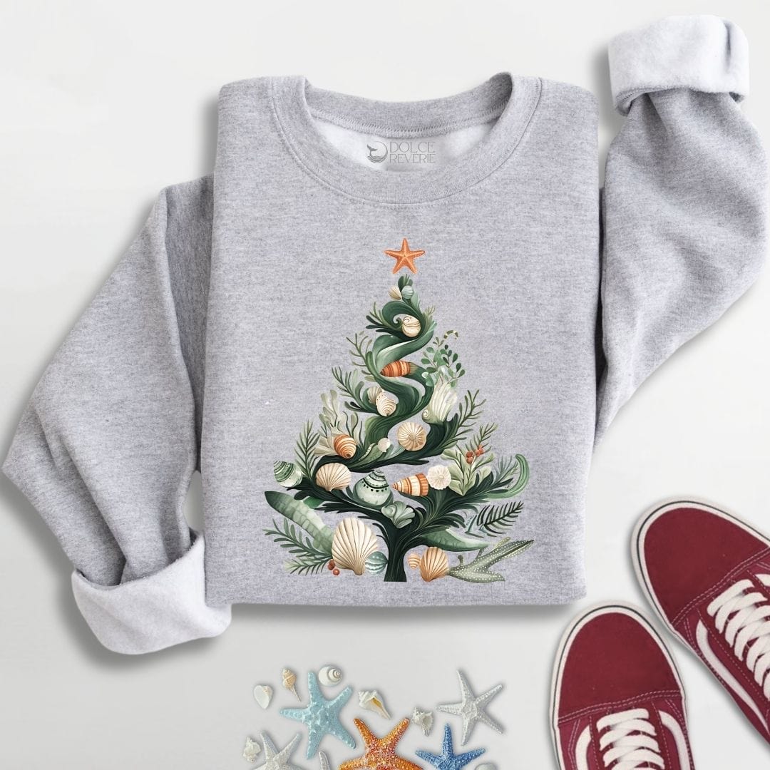 Underwater Christmas Sweatshirt S / Sport Grey