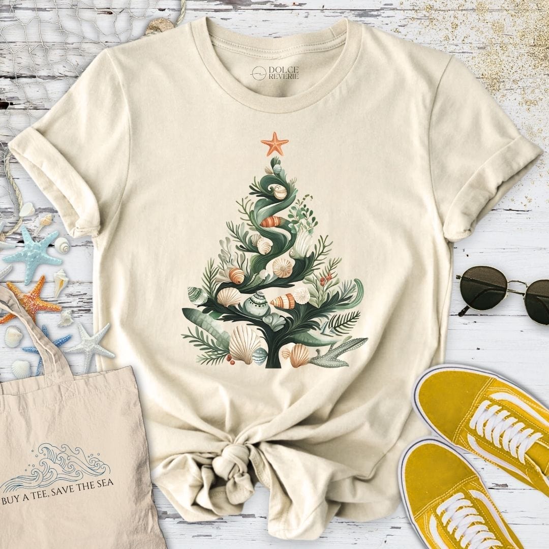 Underwater Christmas T-Shirt Natural / S