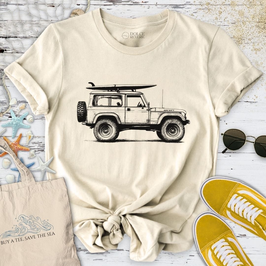 Vintage Jeep Surf T-Shirt Natural / S