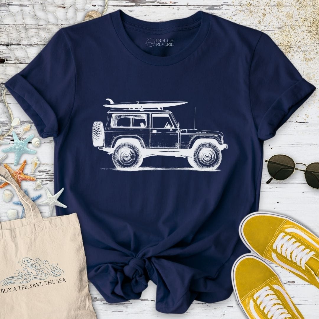 Vintage Jeep Surf T-Shirt Navy / S