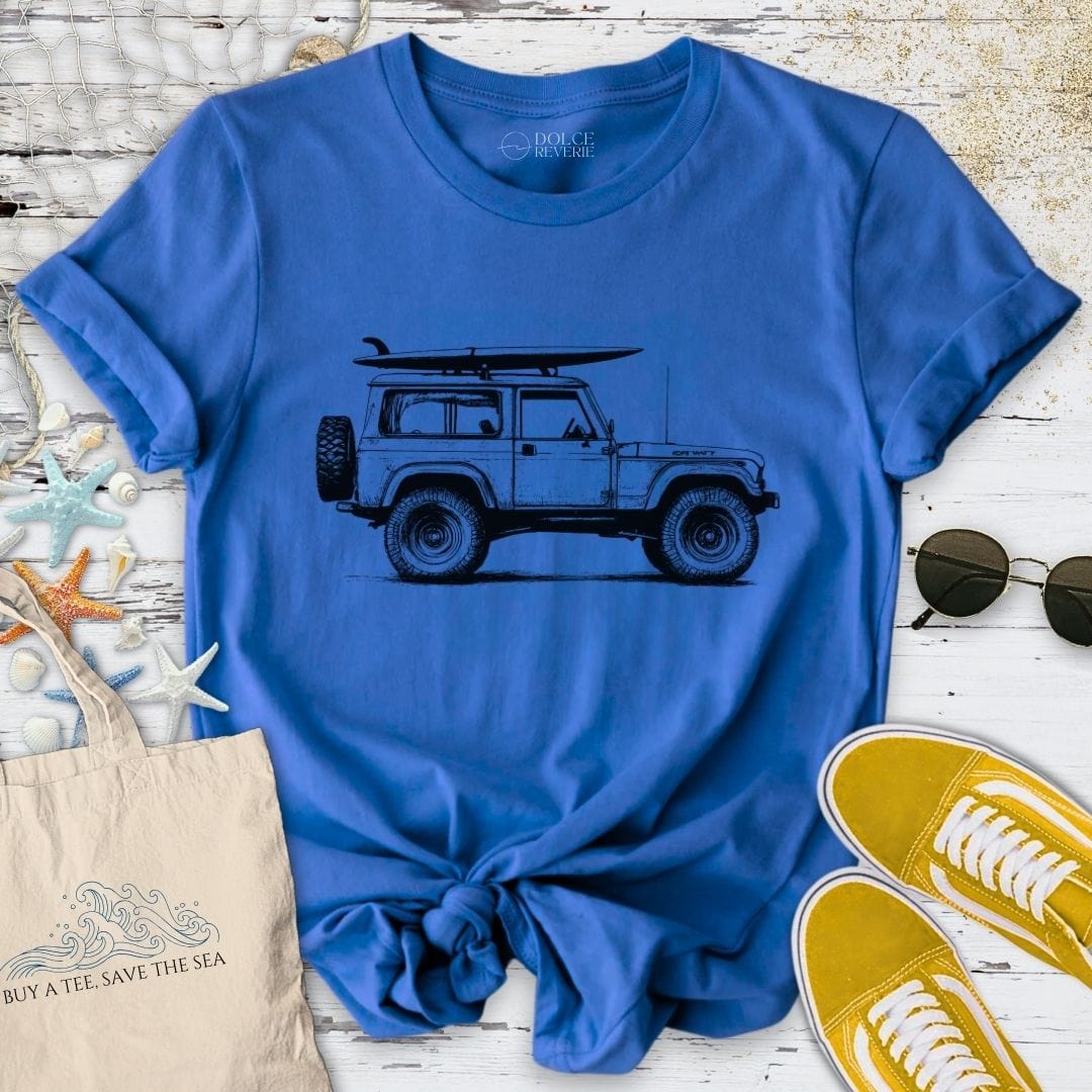 Vintage Jeep Surf T-Shirt Royal / S