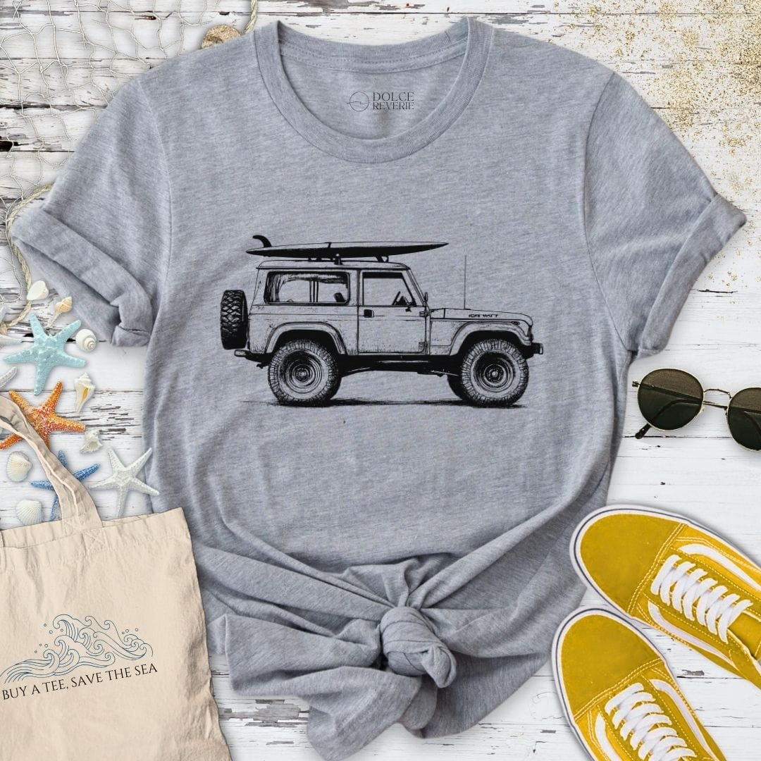 Vintage Jeep Surf T-Shirt Sport Grey / S