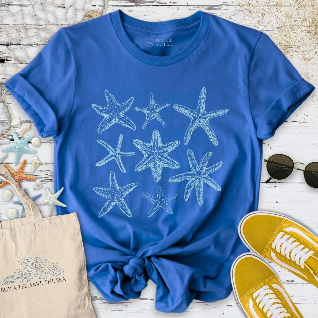 Vintage Starfish T-Shirt Royal / S