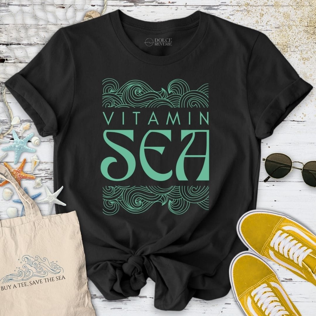 Vitamin Sea T-Shirt Black / S