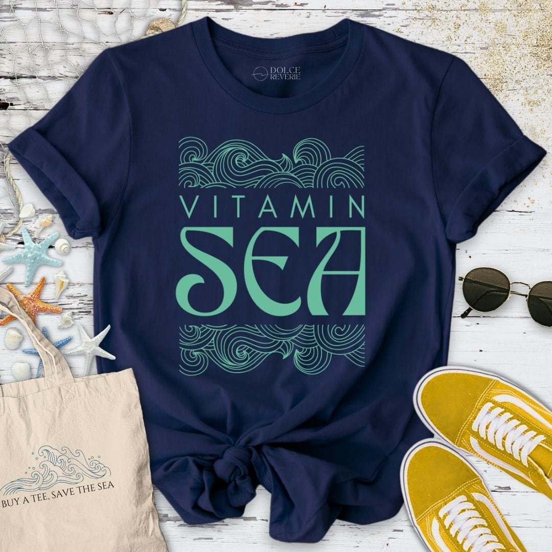 Vitamin Sea T-Shirt Navy / S