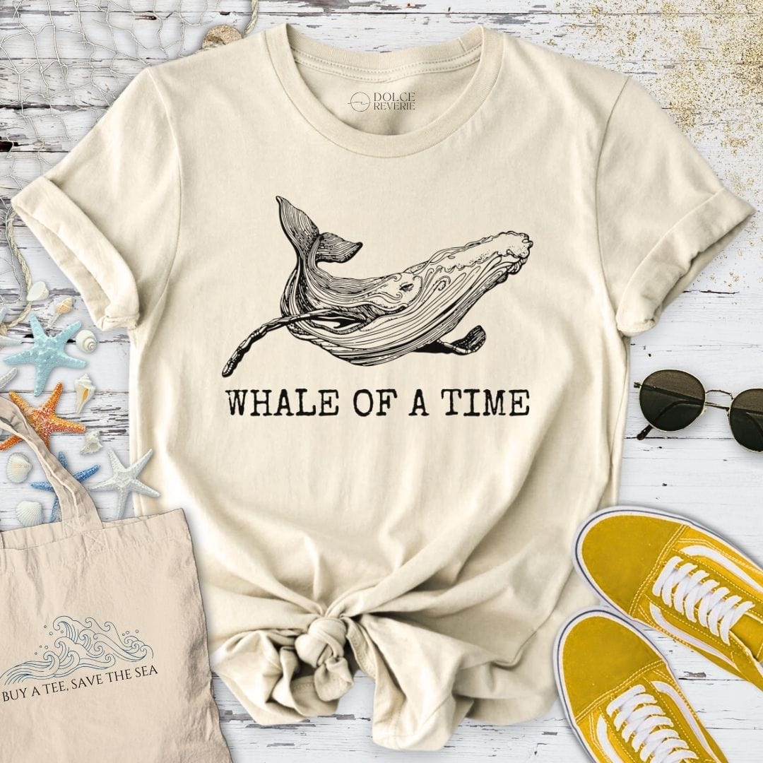 Whale of a Time T-Shirt Natural / S