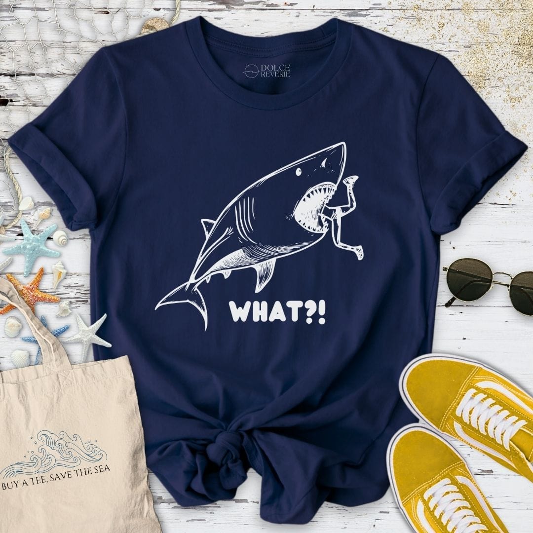 What? Shark T-Shirt Navy / S