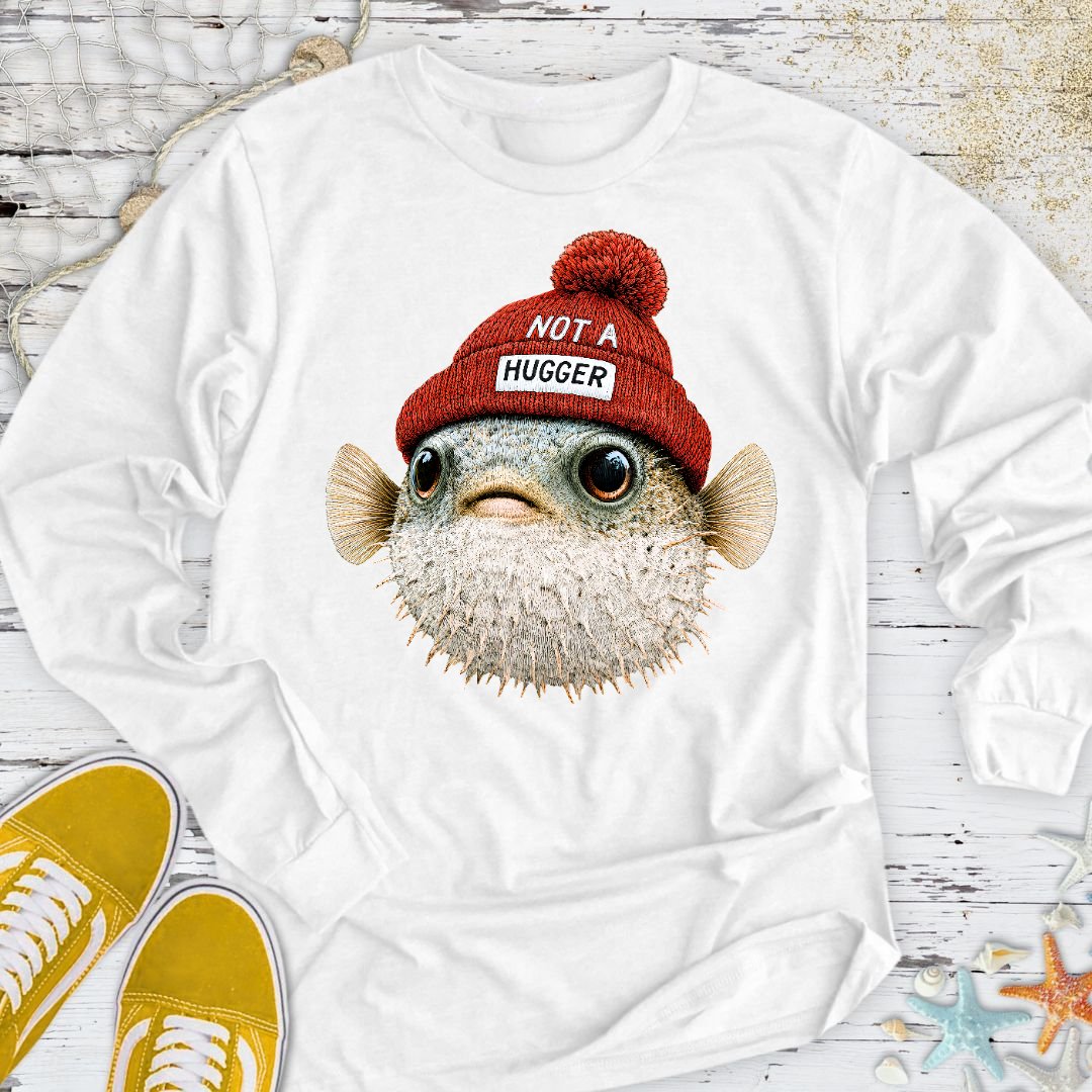 Hugger Pufferfish Long Sleeve Tee